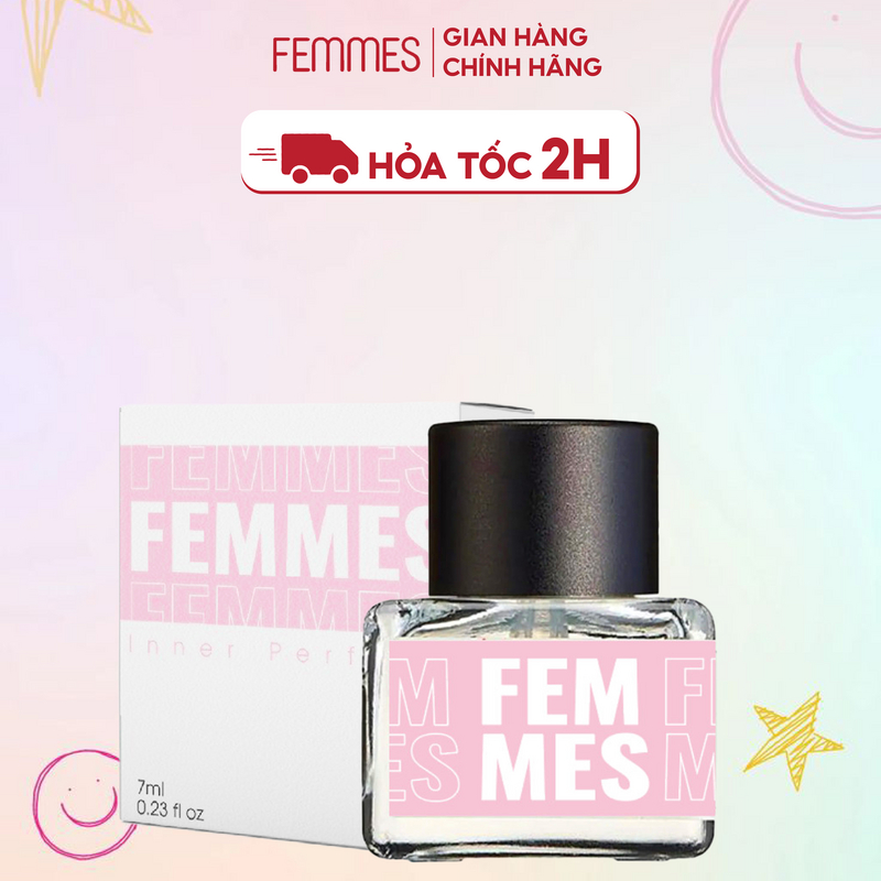 Ảnh Nước Hoa Vùng Kín Inner Perfume Femmes CAO CẤP chính hãng, mùi thơm quyến rũ, sexy độ lưu hương tốt dung tích 7ml 1