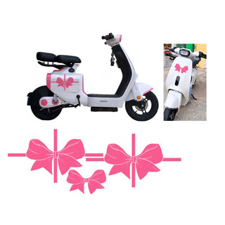 tem dán xe điện trang trí xe tem nơ