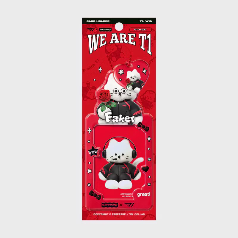 Hàng off sẵn) HOLDER/ CARD/MERCH T1 Faker/Oner/Doran