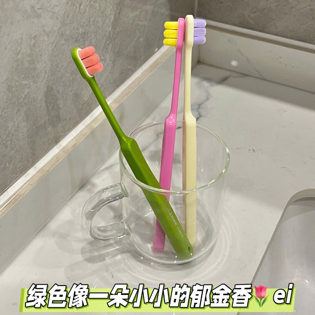 bàn chải đánh răng, chăm sóc răng miệng.set 3 bàn chải mặt cười cho gia đình