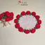 Lót ly bó hoa hồng, tulip handmade len cotton milk trang trí bàn siêu thấm dễ thương