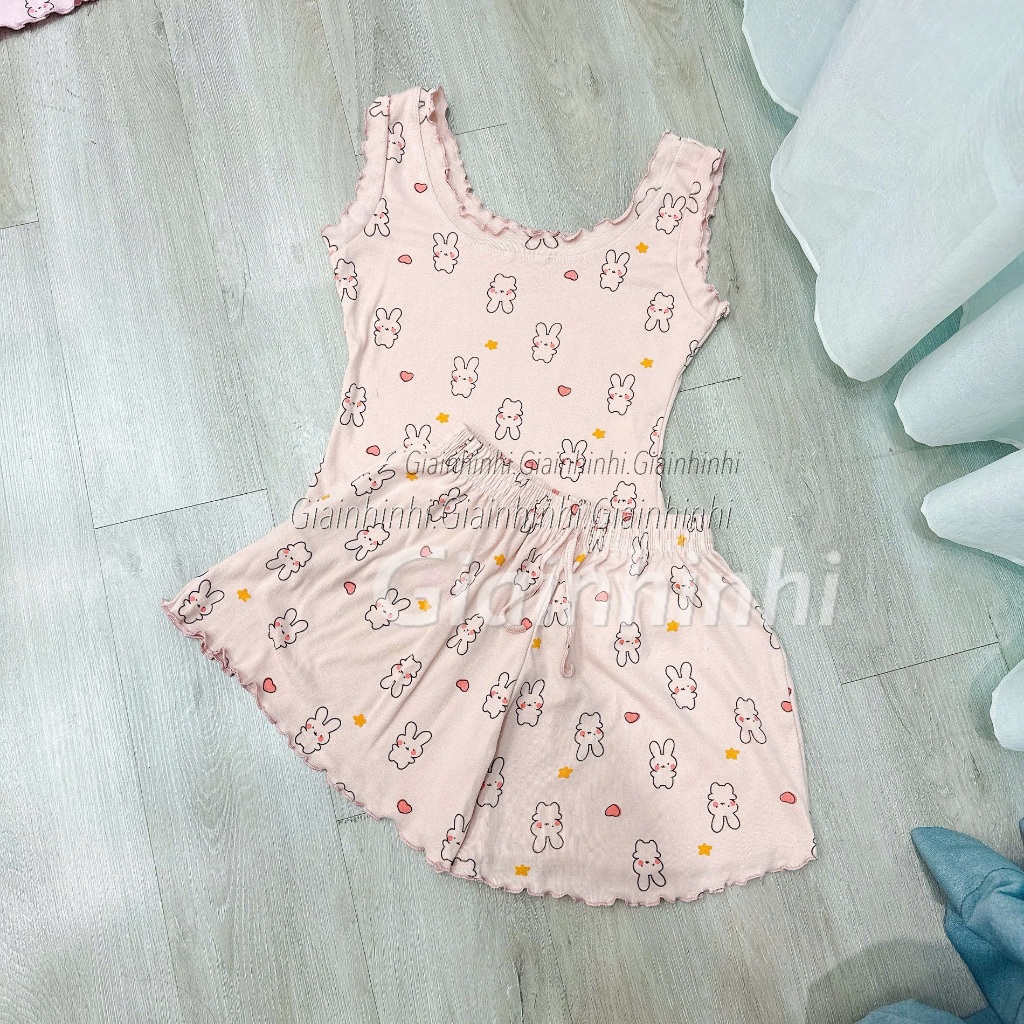 SET 34 THỎ HỒNG CAM