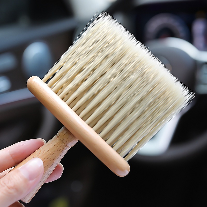 Chổi Phủi Bụi Xe Ô Tô Mini, Phủi Bụi Vệ Sinh Máy Tính Ở Các Ngóc Nghách Đa Năng Sợi Mềm Nhỏ Gọn