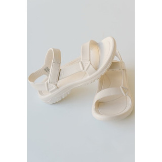 Dép cao su đúc sandal quai hậu bigsize nam nữ mùa hè Teva dư xịn chính hãng màu trắng , dép quai ngang chống trơn trượt
