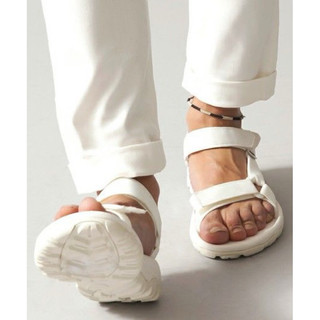 Dép cao su đúc sandal quai hậu bigsize nam nữ mùa hè Teva dư xịn chính hãng màu trắng , dép quai ngang chống trơn trượt