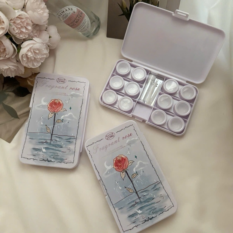 Khay Bông Hồng 6 ô kute tiện dụng Muneyes