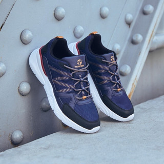 Giày thể thao sneaker nam Topper dư xịn chính hãng màu xanh navy êm nhẹ , sneaker thời trang đi bộ chạy bộ