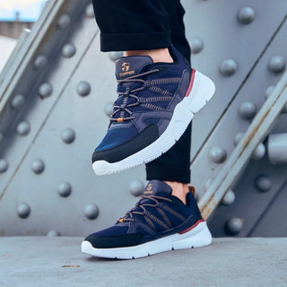 Giày thể thao sneaker nam Topper dư xịn chính hãng màu xanh navy êm nhẹ , sneaker thời trang đi bộ chạy bộ