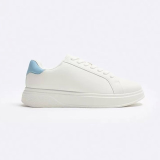 Giày nam thể thao Zara bigsize trắng , white sneakers thời trang xịn chính hãng xuất dư size 44 45