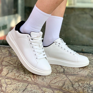 Giày thể thao sneakers nam Zara full trắng chính hãng độn đế tăng chiều cao, thời trang bigsize siêu nhẹ