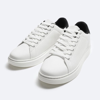 Giày thể thao sneakers nam Zara full trắng chính hãng độn đế tăng chiều cao, thời trang bigsize siêu nhẹ
