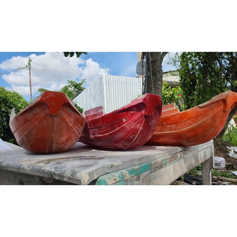 Vỏ ghe lúa miền tây 70cm , composite tàu mô hình | Shopee Việt Nam
