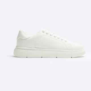 Giày nam thể thao Zara bigsize trắng , white sneakers thời trang xịn chính hãng xuất dư size 44 45