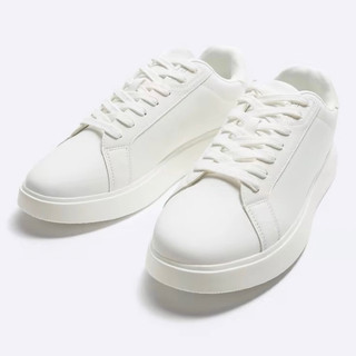 Giày thể thao nam mùa hè Zara bigsize trắng , white sneakers thời trang xịn chính hãng xuất dư size 44 45
