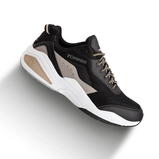 Giày thể thao nam Topper màu đen phối thời trang , sneaker xịn
