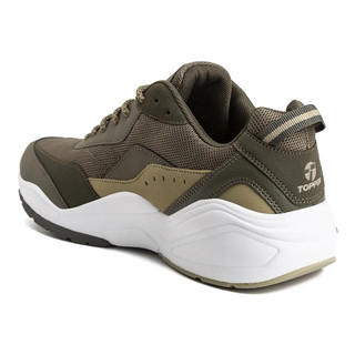 Giày thể thao sneaker bigsize nam mùa hè Topper dư xịn chính hãng màu xanh rêu êm nhẹ, giày đi bộ chạy bộ tenis