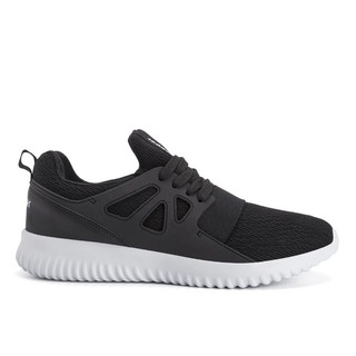Giày thể thao chạy bộ nam nữ TOPPER màu đen siêu êm nhẹ vải dệt thông thoáng dư chính hãng, sneaker thời trang bigsize