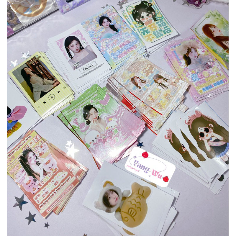 Set 20 tấm Sticker niêm phong hình Ngu Thư Hân mix ngẫu nhiên | Shopee ...
