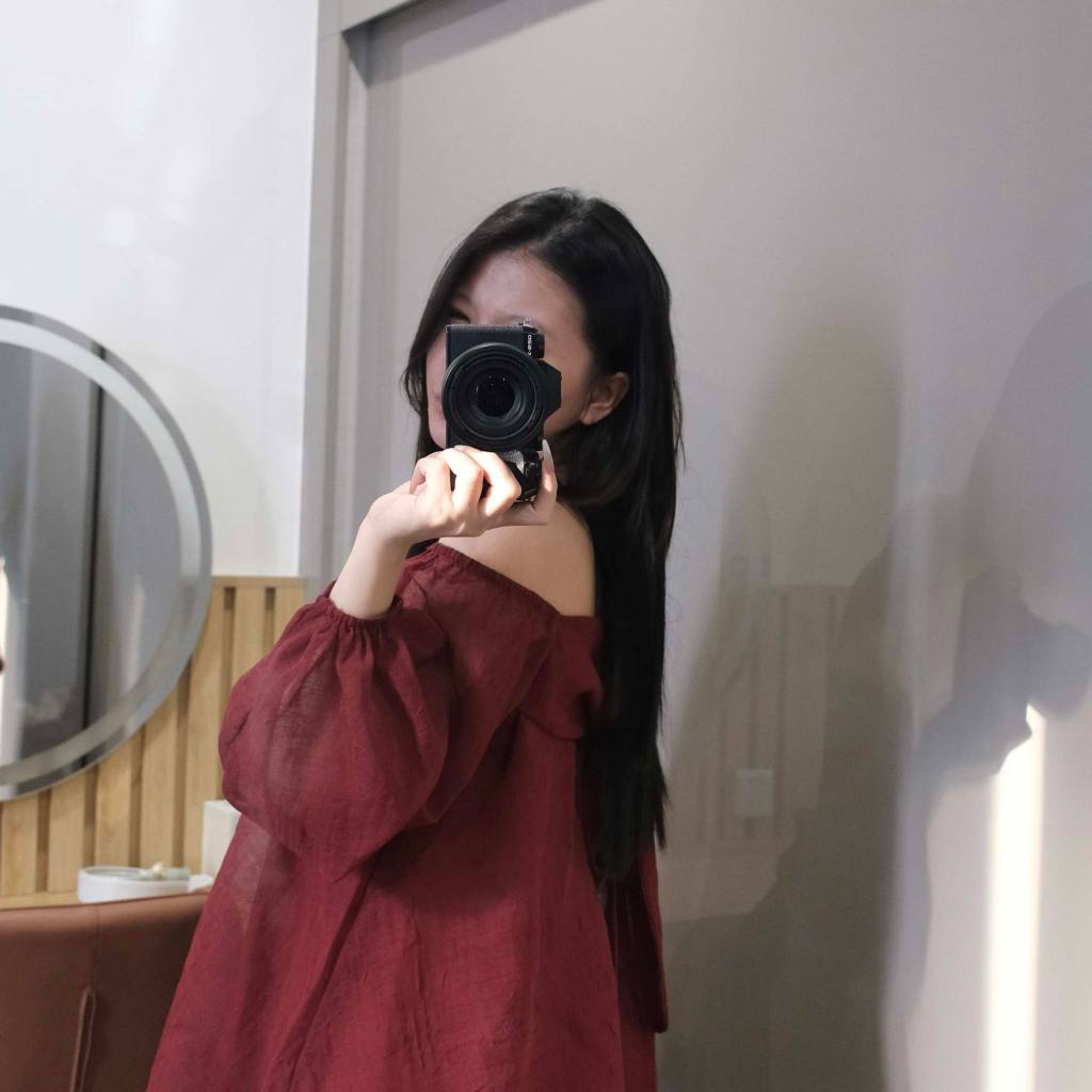 Áo trễ vai nữ Chililuu áo voan tơ form rộng bo chun phong cách tiểu thư
