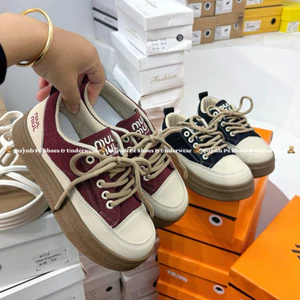GIÀY THỂ THAO MỜIU MỜIU ĐẾ CAO 3CM FULLBOX