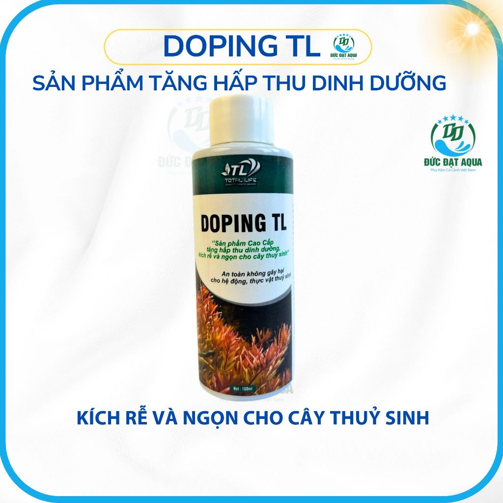 Doping TL sản phẩm tăng hấp thu dinh dưỡng, kích rễ và ngọn cho cây thuỷ sinh cho cây phát triển tốt 4