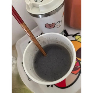 Cốc sữa hạt mè đen, đóng cốc tiện lợi tự pha