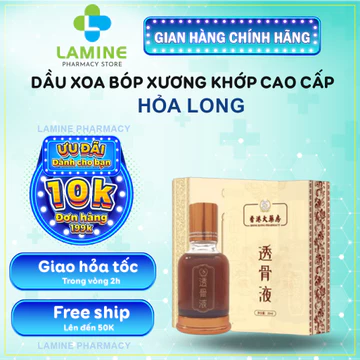 Dầu Xoa Bóp Xương Khớp HỎA LONG - Dầu Nóng Massage Xoa Bóp Dược Liệu HỎA LONG Giảm Đau Cơ Xương Khớp, Cổ Vai Gáy