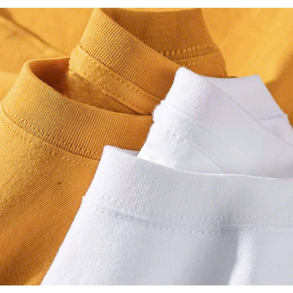 Áo thun Stee Cổ tròn Oversize Cotton ICVCVNI Unisex Menwear