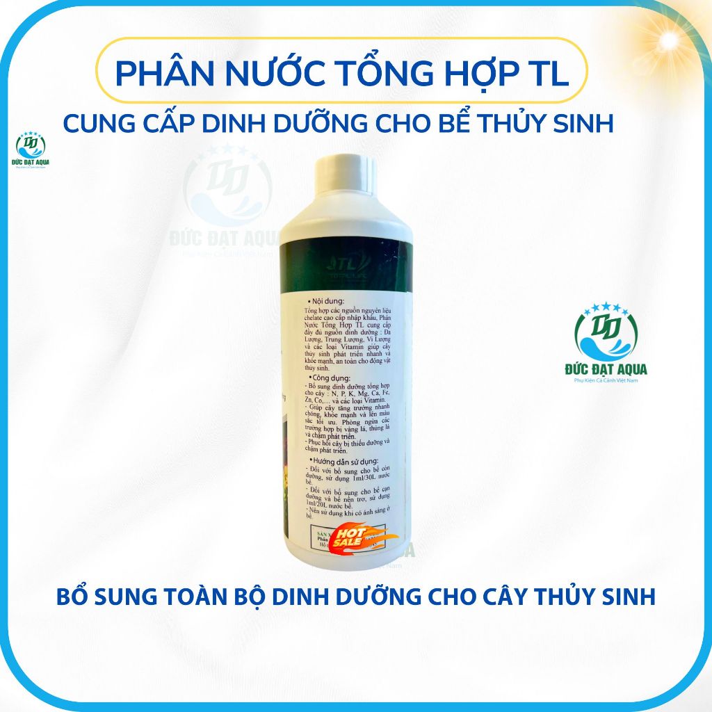 Phân nước tổng hợp TL cung cấp dinh dưỡng toàn diện giúp cây sinh trưởng mạnh, lên màu đẹp 3