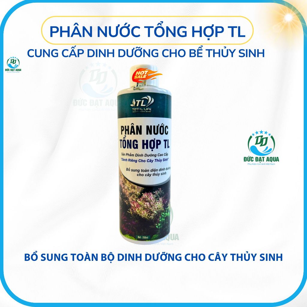 Phân nước tổng hợp TL cung cấp dinh dưỡng toàn diện giúp cây sinh trưởng mạnh, lên màu đẹp 8