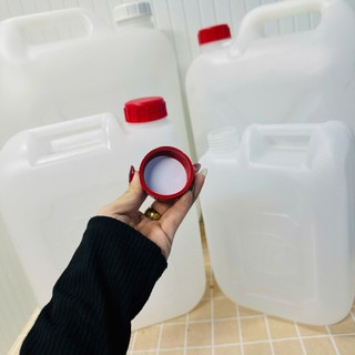 Can nhựa 10 Lít  nhựa dẻo trắng chứa nước, chất lỏng