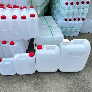 Can nhựa 10 Lít  nhựa dẻo trắng chứa nước, chất lỏng