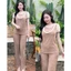 Bộ đồ trung niên nữ quần dài thun xốp cao cấp mặc nhà đẹp cho mẹ- CN155