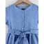 Váy jean bé gái sơ sinh 0794L xuất dư, đầm jean trẻ em nữ size 3-9M (2-8kg)