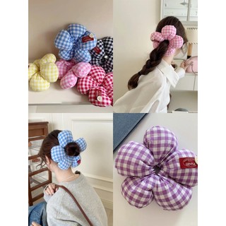 [TIEMNHABOSUA] [MẪU MỚI] Scrunchies Cột tóc bông hoa CHẦN BÔNG vải lụa bóng Hàn Quốc Style dễ thương PHONG CÁCH
