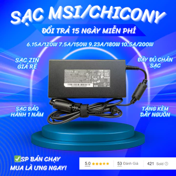 MSI Laptop Charger for GF63 Gf65 Gf66 G75