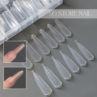 Móng úp gel gôm làm dual phom - hộp 120 cái tái sử dụng nhiều lần