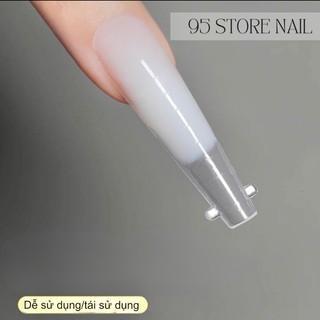 Móng úp gel gôm làm dual phom - hộp 120 cái tái sử dụng nhiều lần