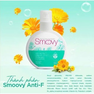 Smoovy Anti-F Chính Hãng – Dung Dịch Vệ Sinh Phụ Nữ Dịu Nhẹ, Chố ng Viê.m, Kh.áng Nấ.m