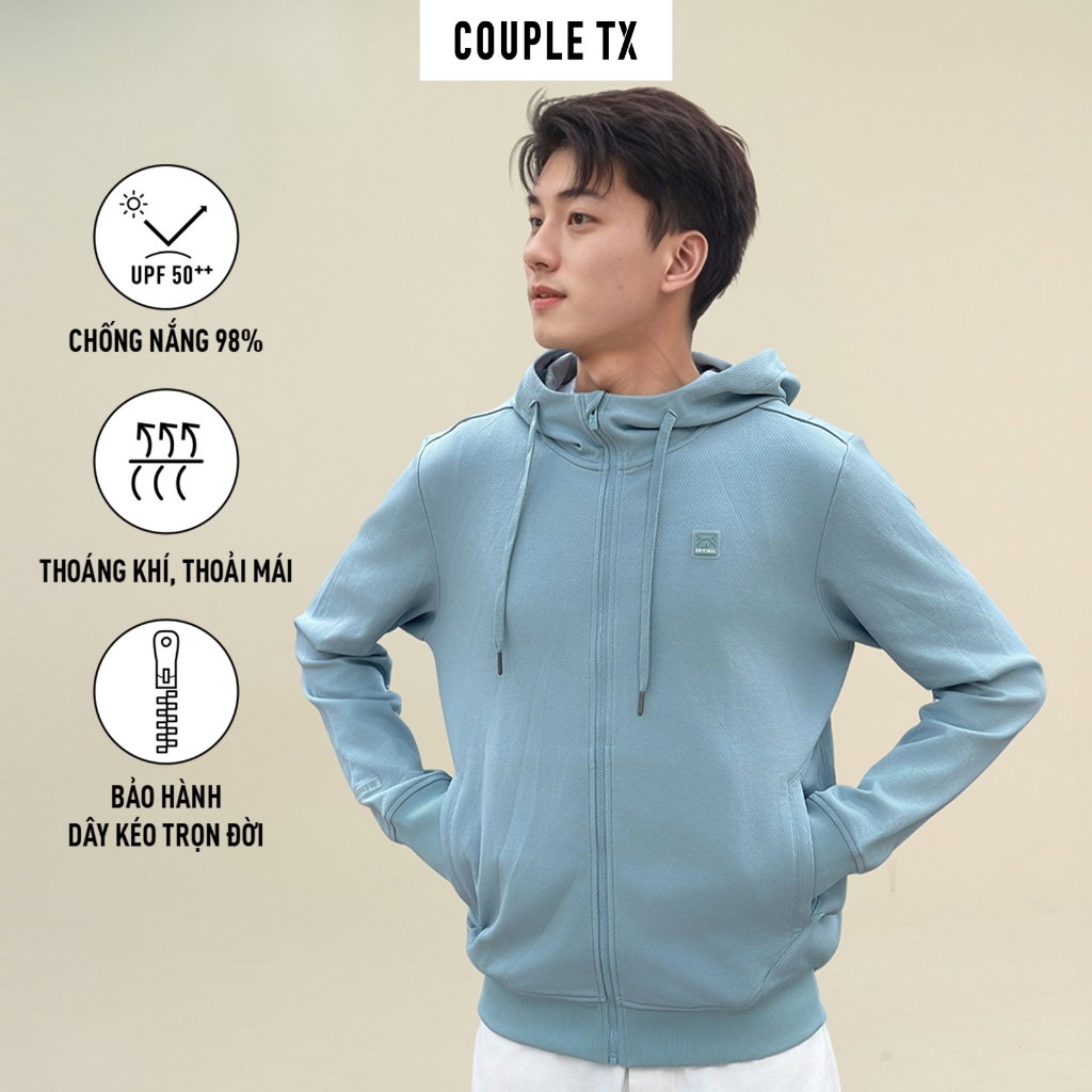 Ảnh Áo Khoác Chống Nắng Nam Couple TX Anti UV Original MOK 1064 4