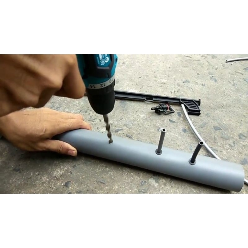 combo 10 bộ Ron 8mm + khởi thủy 6mm , kết nối PVC ra ống ldpe 6mm hoặc 8mm (6x8mm)
