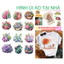 Hình ủi áo tại nhà bằng bàn là bàn ủi-hình khùng long-miếng vá áo rách/THEO YÊU CẦU INBOX SHOP