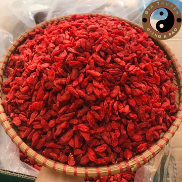 Kỷ tử đỏ hữu cơ Ninh Hạ chính gốc sấy khô (200g, 500g, 1kg). Trà kỉ tử, kỳ tử, câu kỷ tử organic giúp bổ thận bổ huyết