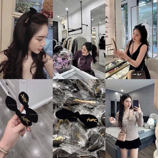kẹp tóc nơ mái nhung chuẩn Kab