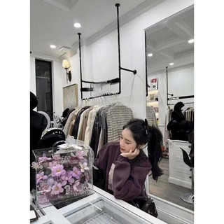 kẹp tóc nơ mái nhung chuẩn Kab