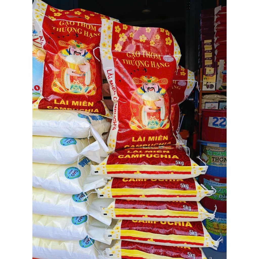 Thơm Lài Miên CPC - túi 5kg - dẻo vừa, thơm nhẹ, không xịt mùi, không xịt chất bảo quản, không chất diệt côn trùng