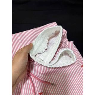 Quần Kẻ Ống Rộng ELEGANTE 3 Màu Chào Đón Hè ELEGANTE, Chất Liệu Mát Lạnh, Không Nhăn, Phai, Bai,  Xù