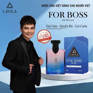 Nước hoa LAVILA For Boss phong cách gợi cảm, quyến rũ, lôi cuốn 75ml - Tặng chai nhỏ 20ml