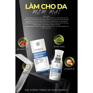 Sữa dưỡng Rong Nho Las Beauty truyền trắng giúp dưỡng trắng làm mờ thâm nám phục hồi da hư tổn tái tạo chống lão hoá 50m
