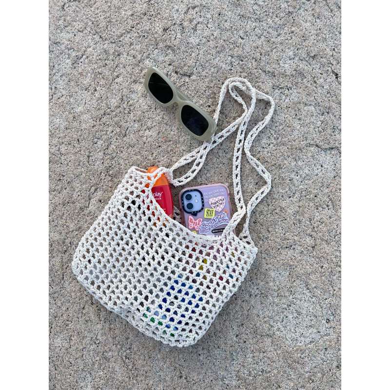 Túi len Handmade đi biển | Shopee Việt Nam